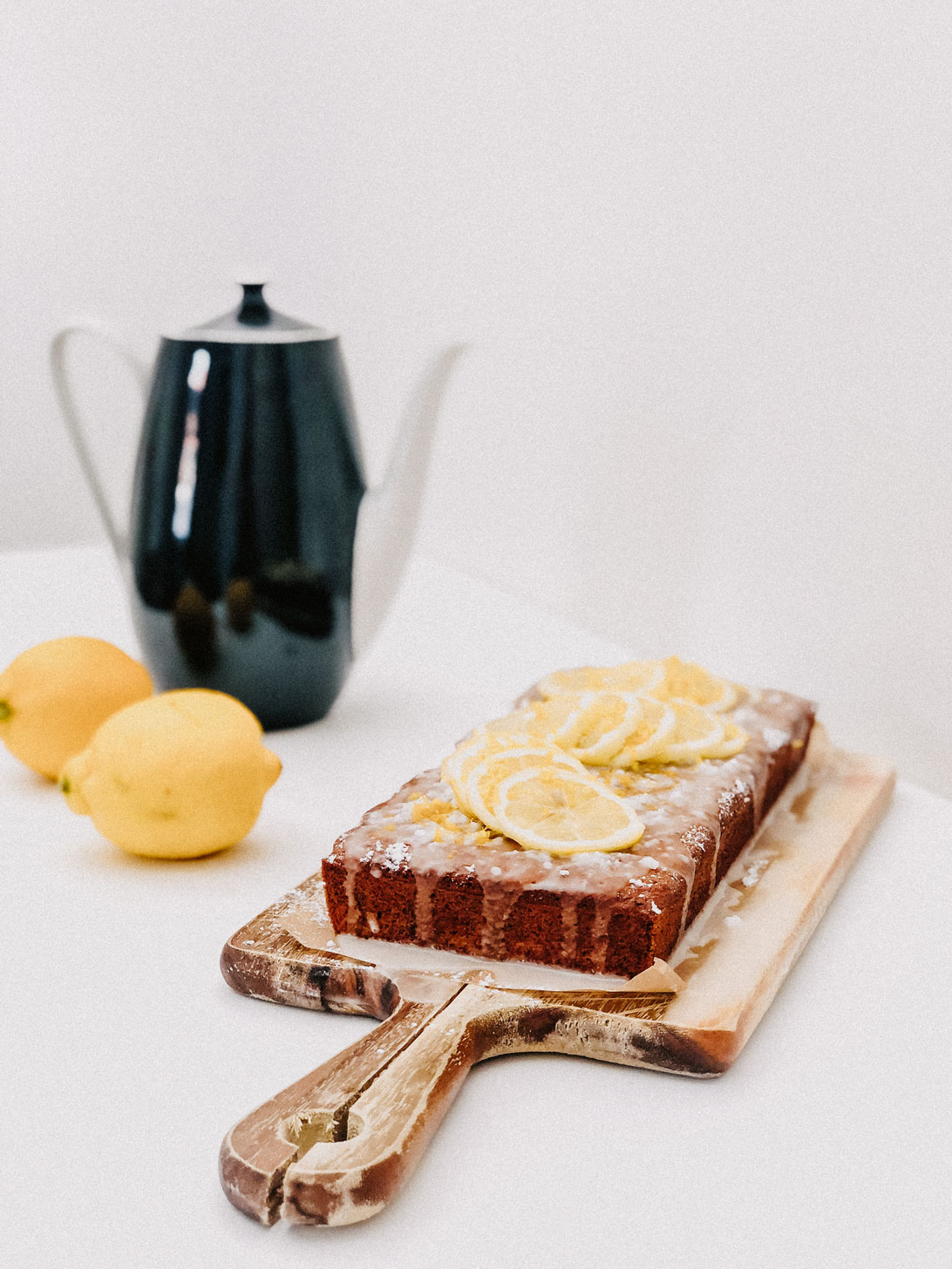 Gesunder Zitronenkuchen